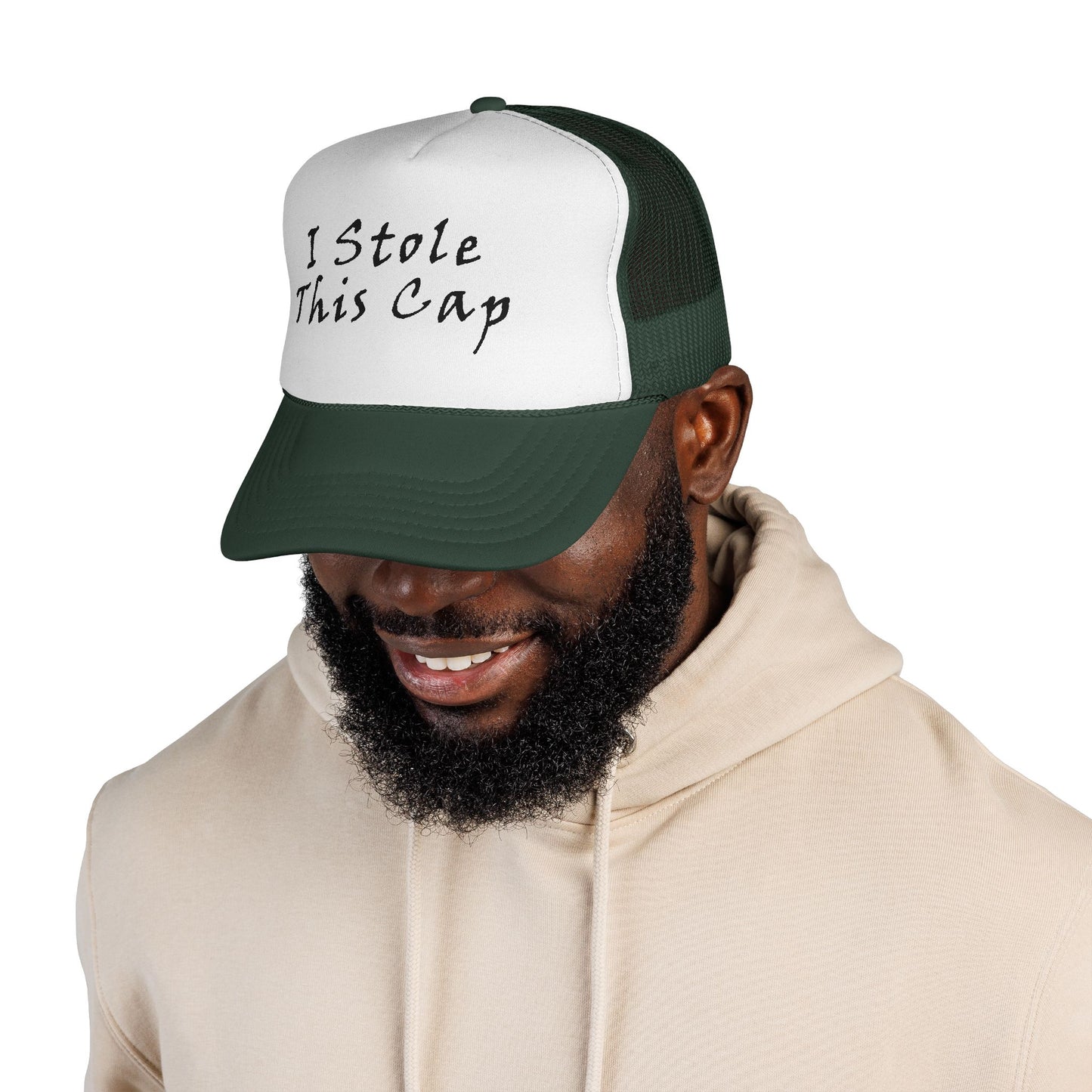 Funny Trucker Cap - I Stole This Cap, Unique Gift for Hat Lovers, Casual Style Cap, Outdoor Accessory, Humorous Fashion