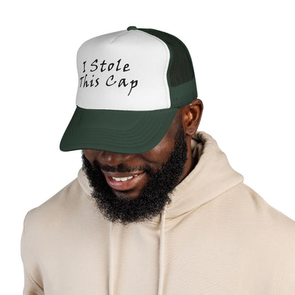 Funny Trucker Cap - I Stole This Cap, Unique Gift for Hat Lovers, Casual Style Cap, Outdoor Accessory, Humorous Fashion