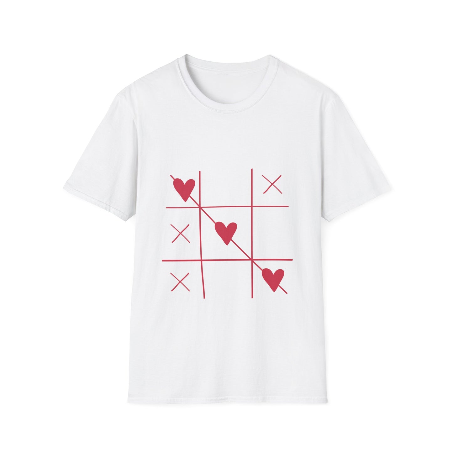 Couples Game Softstyle T-Shirt, Matching Gamer Shirt, His and Hers Tee, Player 1 Player 2 Gift, Funny Couple Gaming Shirt, Cute Date Shirt