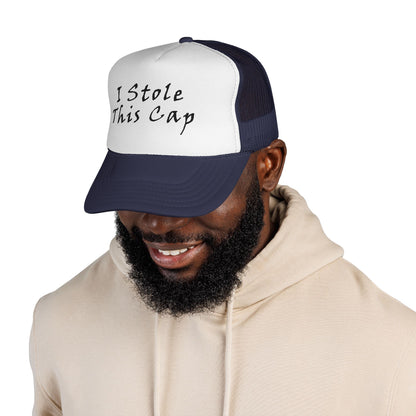 Funny Trucker Cap - I Stole This Cap, Unique Gift for Hat Lovers, Casual Style Cap, Outdoor Accessory, Humorous Fashion