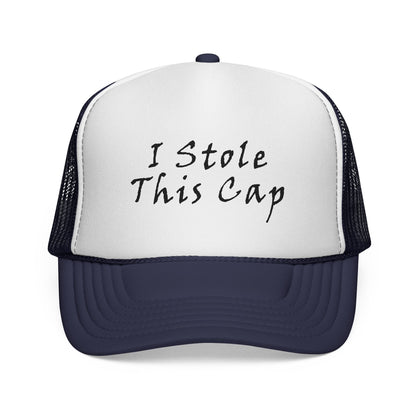Funny Trucker Cap - I Stole This Cap, Unique Gift for Hat Lovers, Casual Style Cap, Outdoor Accessory, Humorous Fashion