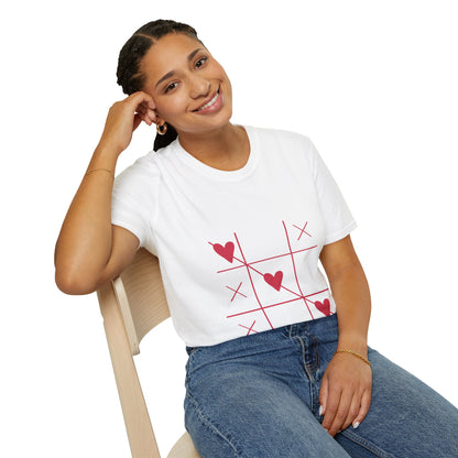 Couples Game Softstyle T-Shirt, Matching Gamer Shirt, His and Hers Tee, Player 1 Player 2 Gift, Funny Couple Gaming Shirt, Cute Date Shirt