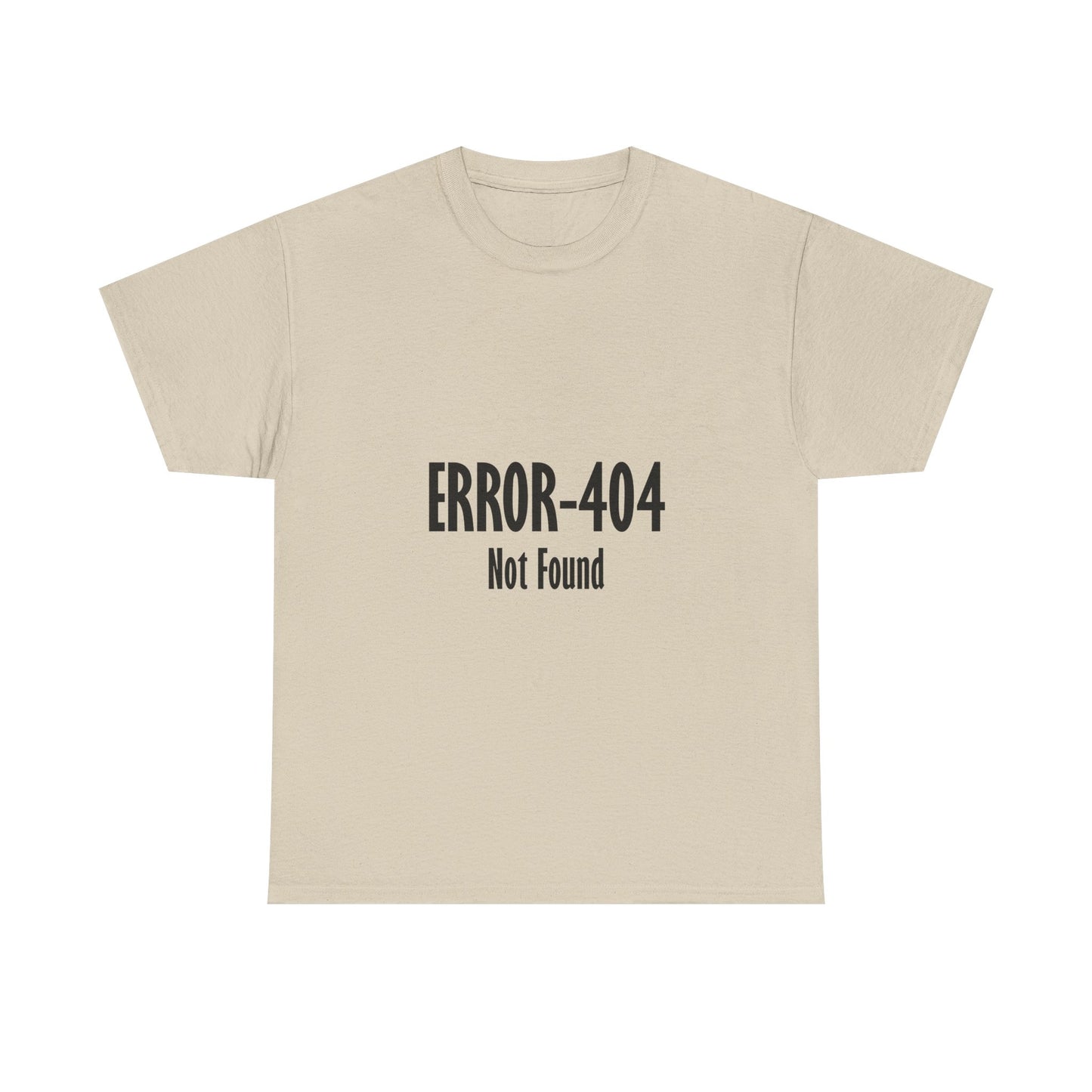 Error 404 Tee, Graphic T-Shirt, Computer Programmer Gift, Funny Coding Shirt, IT Tech Top