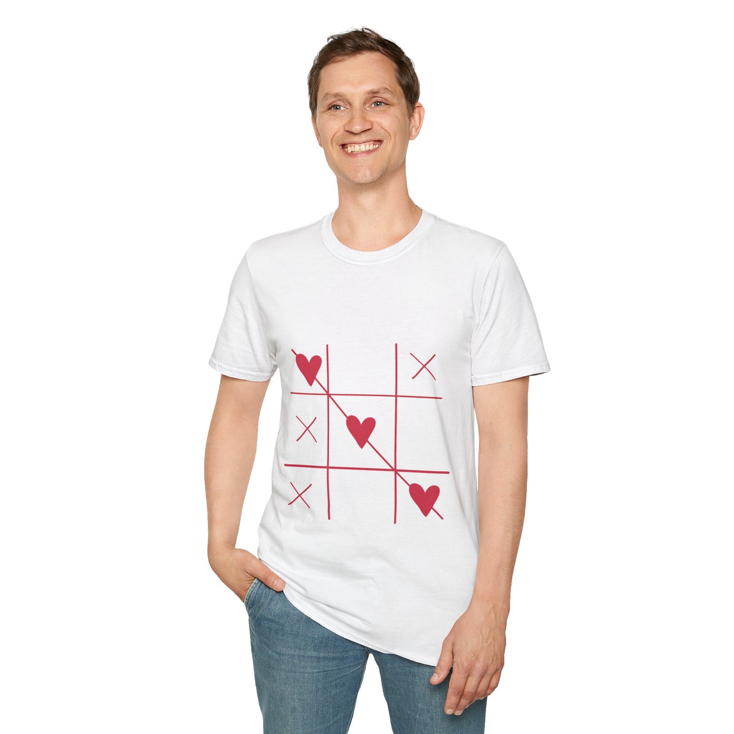 Couples Game Softstyle T-Shirt, Matching Gamer Shirt, His and Hers Tee, Player 1 Player 2 Gift, Funny Couple Gaming Shirt, Cute Date Shirt
